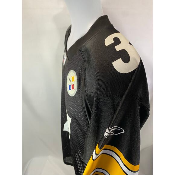 REEBOK MEN'S Size Small PITTSBURGH STEELERS Mendenhall JERSEY SUPER BOWL XLV - Picture 12 of 12